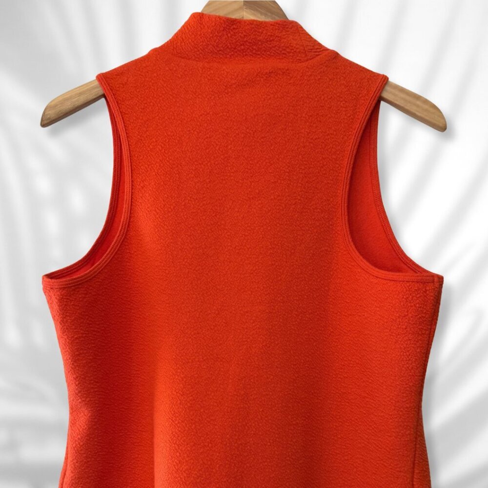 Anthropologie Maeve Charley Textured Tank Top Orange Sleeveless Size Large - Picture 4 of 5
